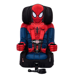 KidsEmbrace Spider Man Car Seat - 2-in-1 Harness Booster